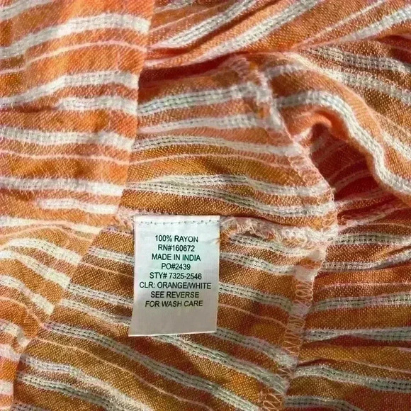 Blue Island double tie cover up size small - Picture 8 of 12